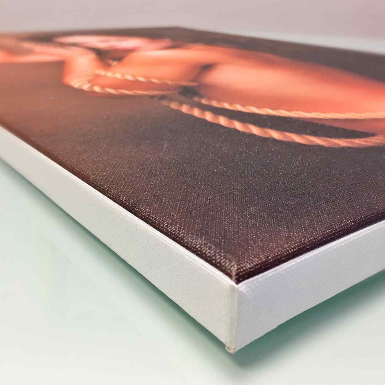 Foto na platne biely ram